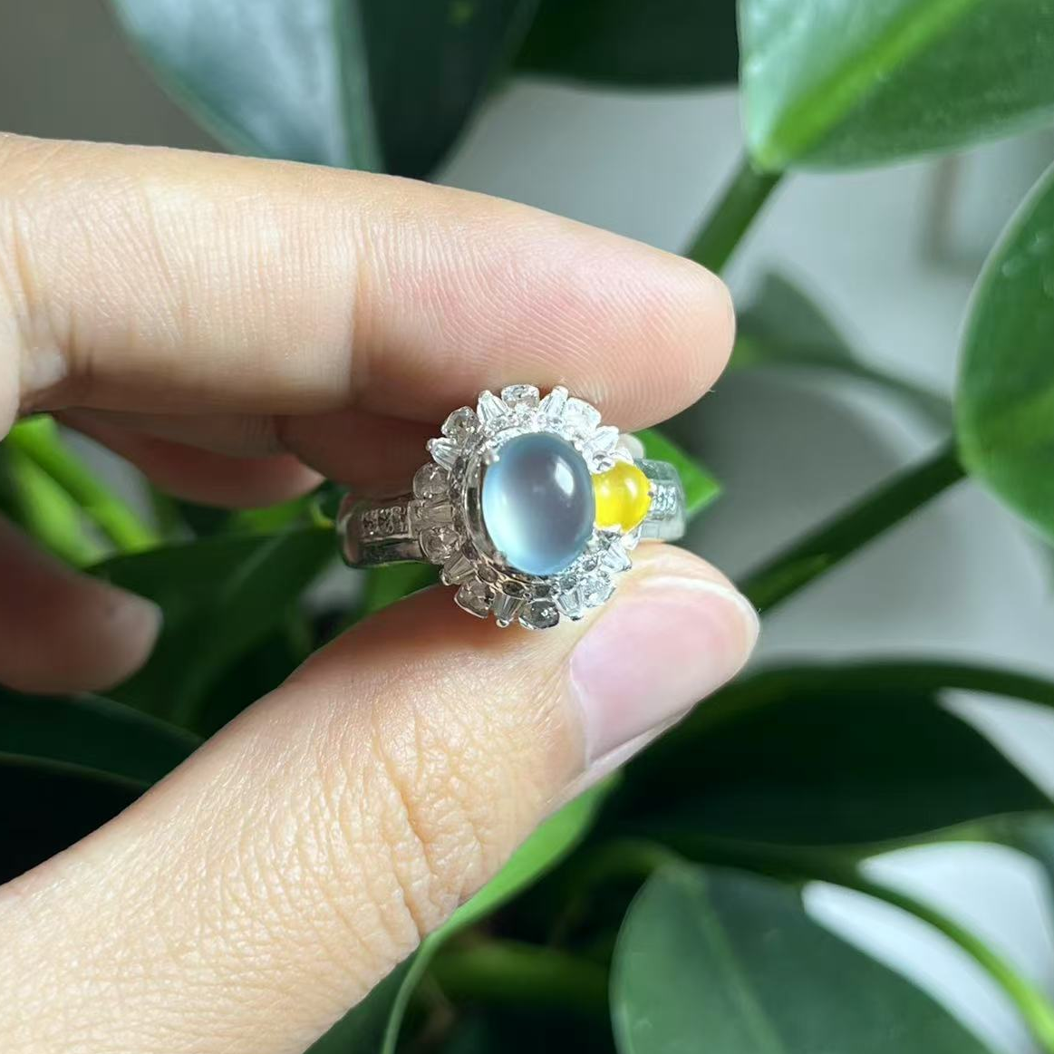 天然A货翡翠蛋面未镶嵌177