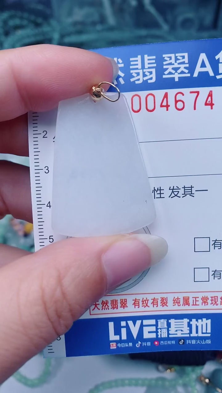 颈饰未镶嵌翡翠00004674