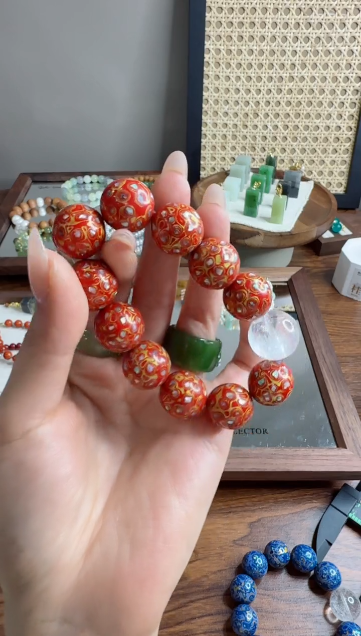 香榧木手串/手链L1012红