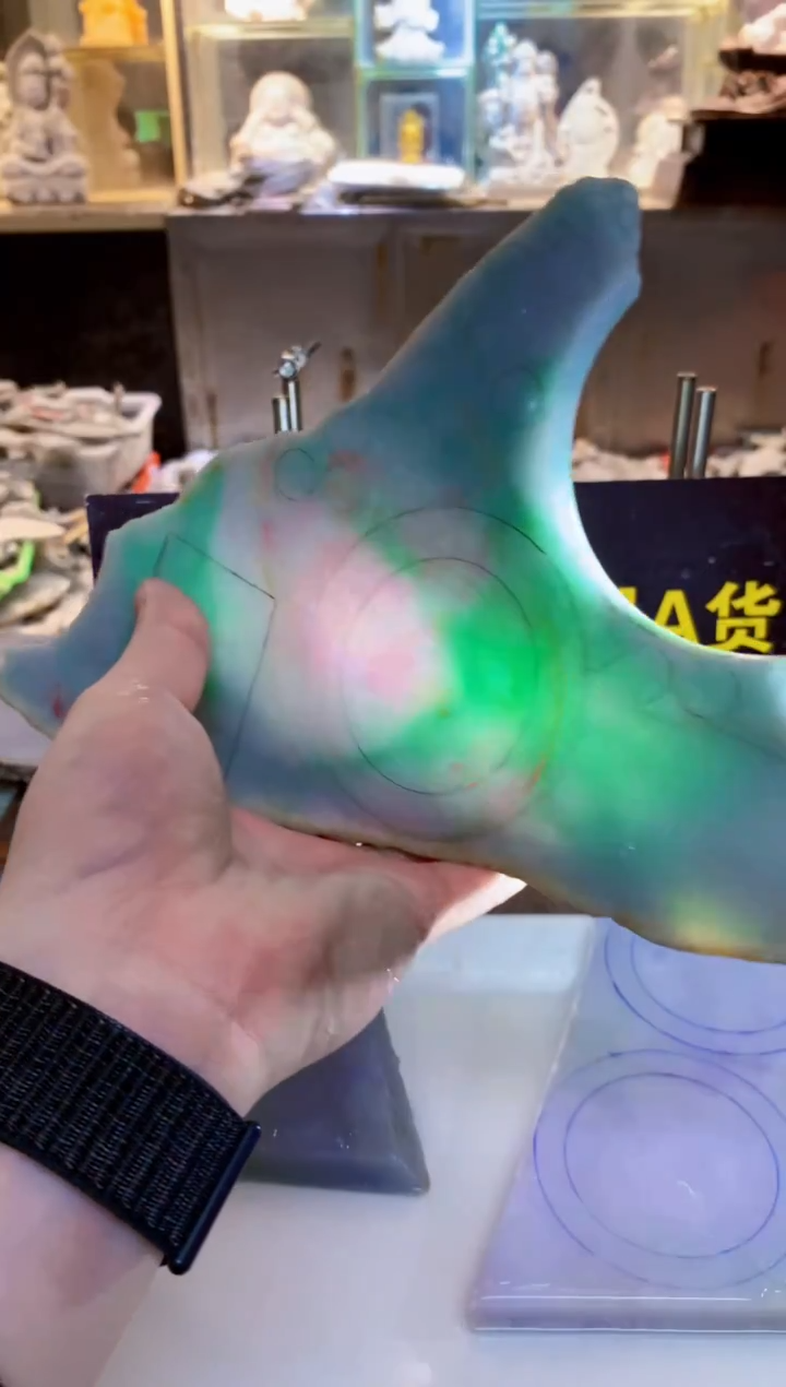 未镶嵌挂件翡翠0朗0翡翠珠宝401