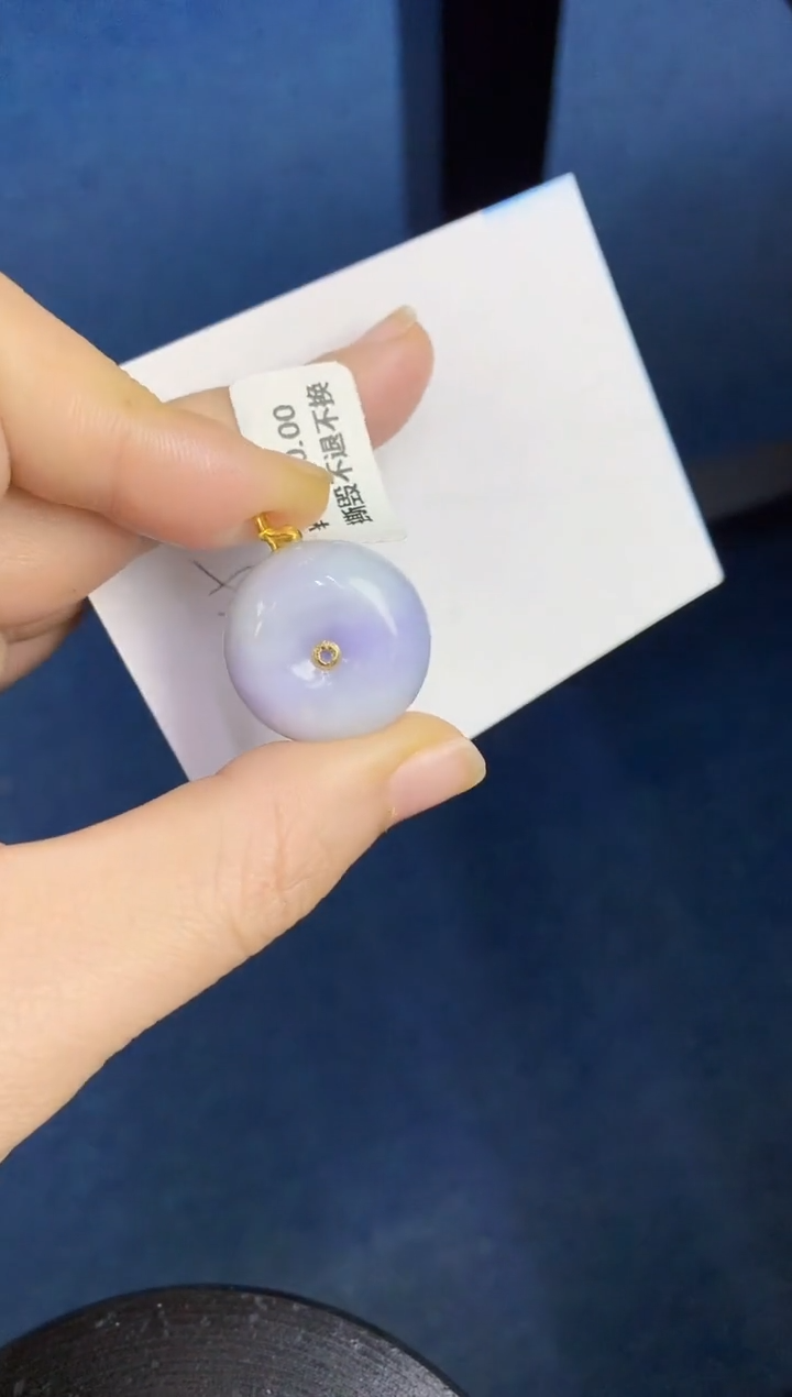 【闪购商品】翡翠18K金镶嵌颈饰000000000