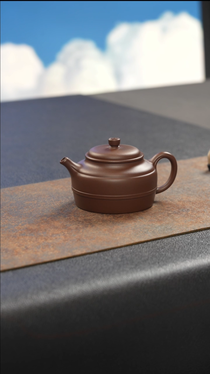 茶壶紫砂明德 紫泥