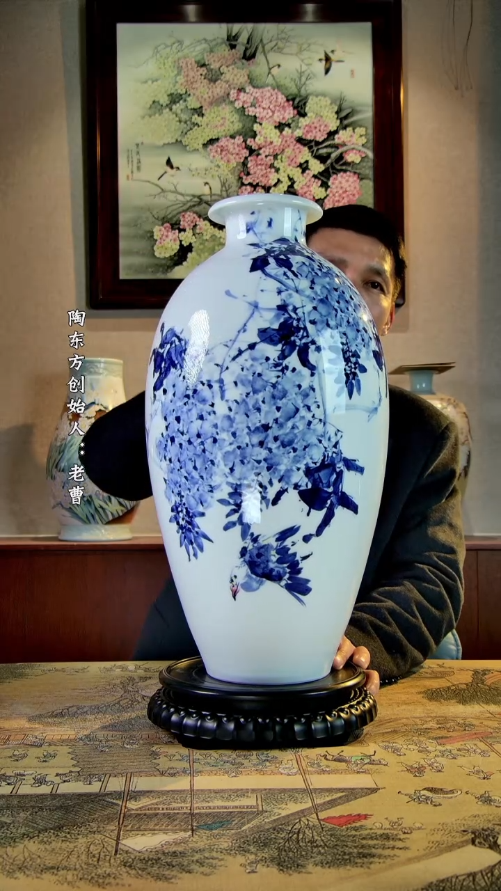 【闪购商品】其他景德镇陶东方陶瓷艺术作品花瓶瓷板画摆件