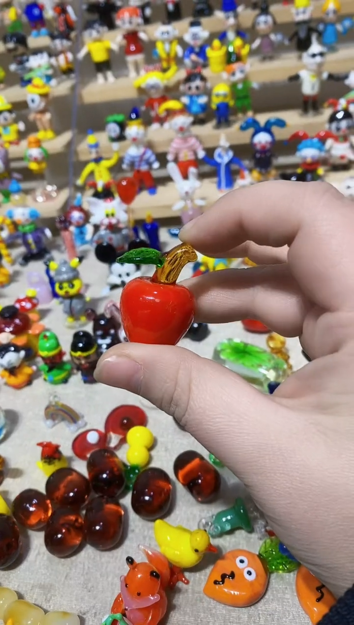 【闪购商品】琉璃手工艺品大苹果
