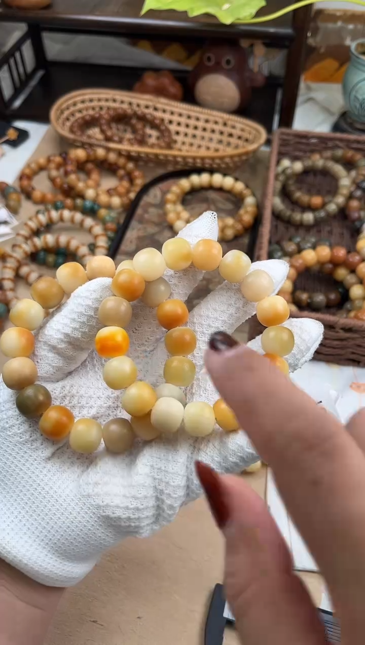 手串菩提根/象牙果a715 卡15 干磨泡泡糖微瑕