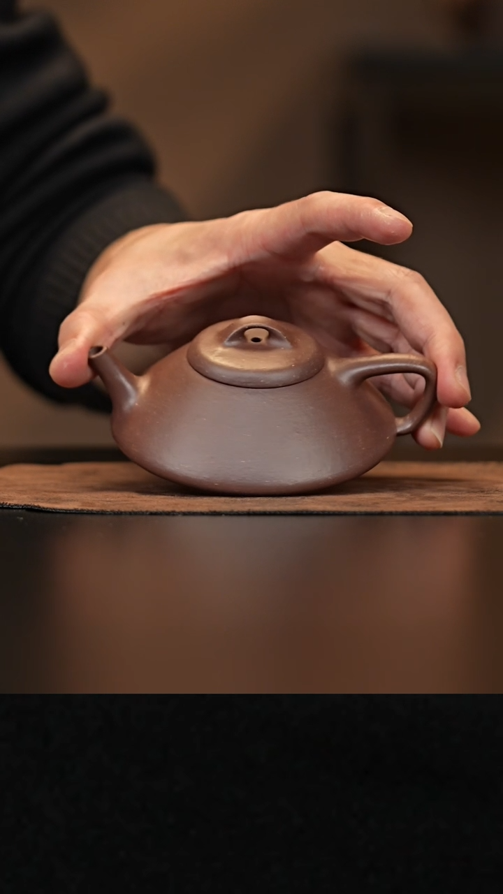 【闪购商品】紫砂茶壶允禾斋wxm 紫泥 禾瓢 150cc