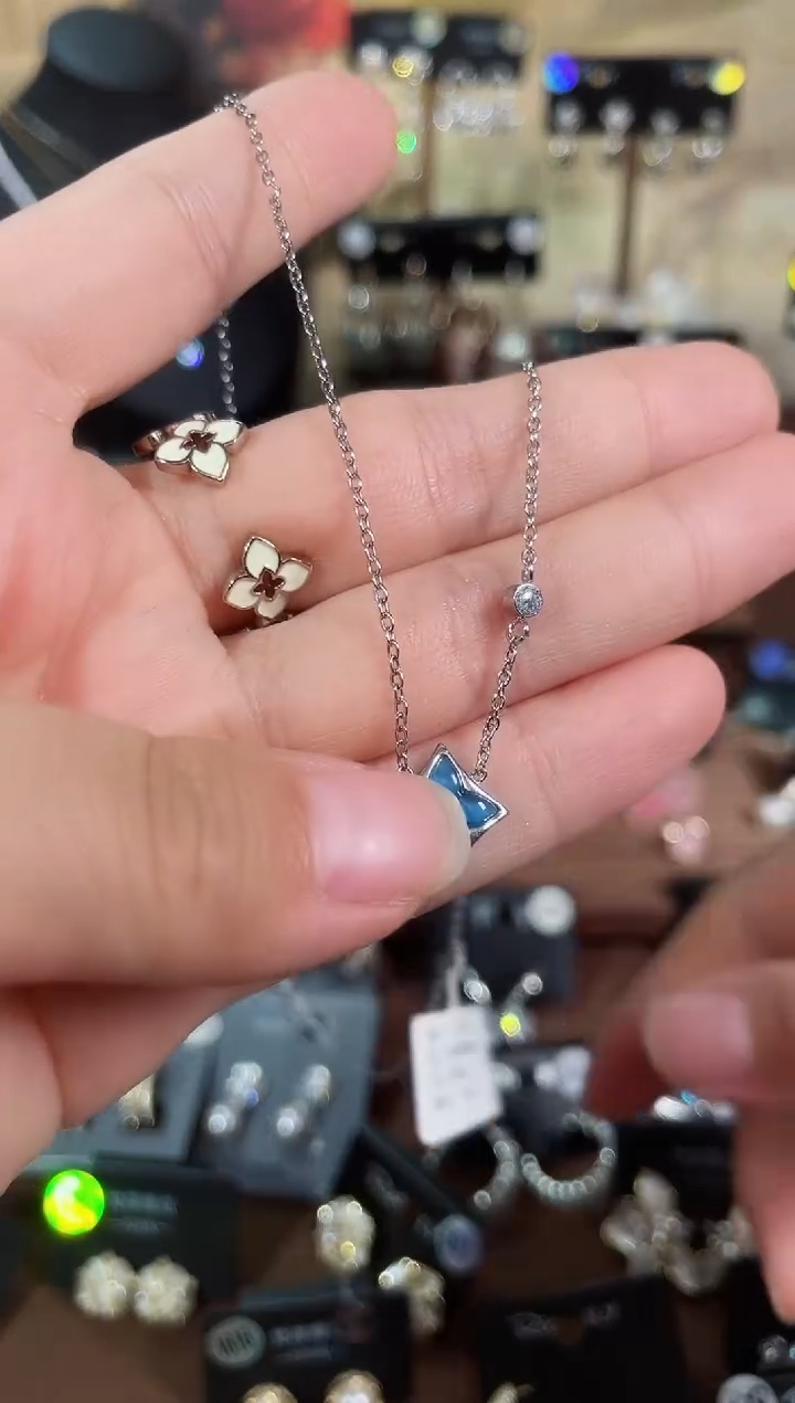 铜合金合成立方氧化锆925银7612