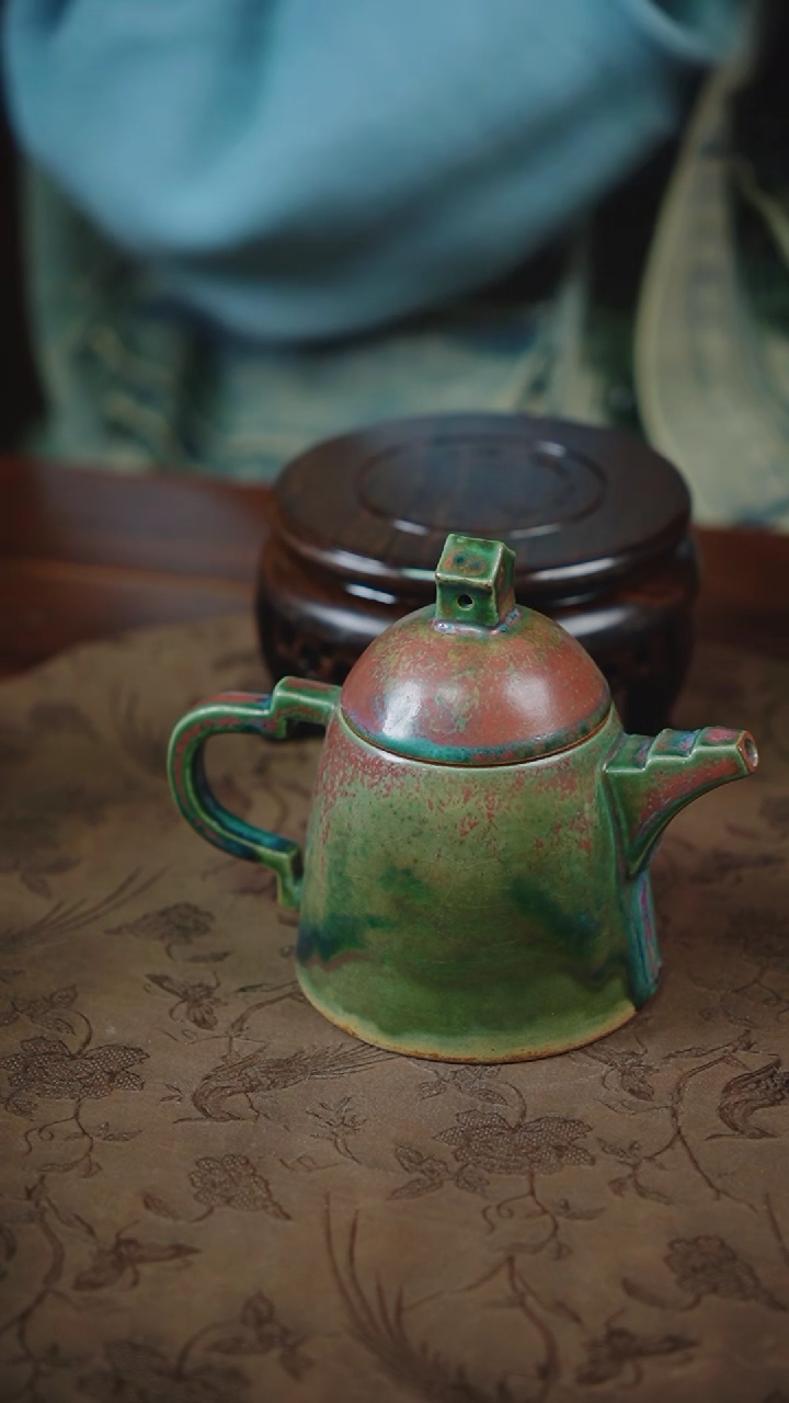 【闪购商品】杯61钧瓷纯手工茶壶（微微不完美）
