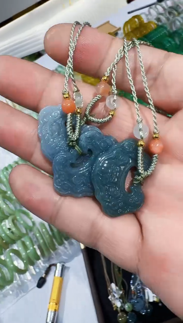 颈饰未镶嵌翡翠翡翠吊坠