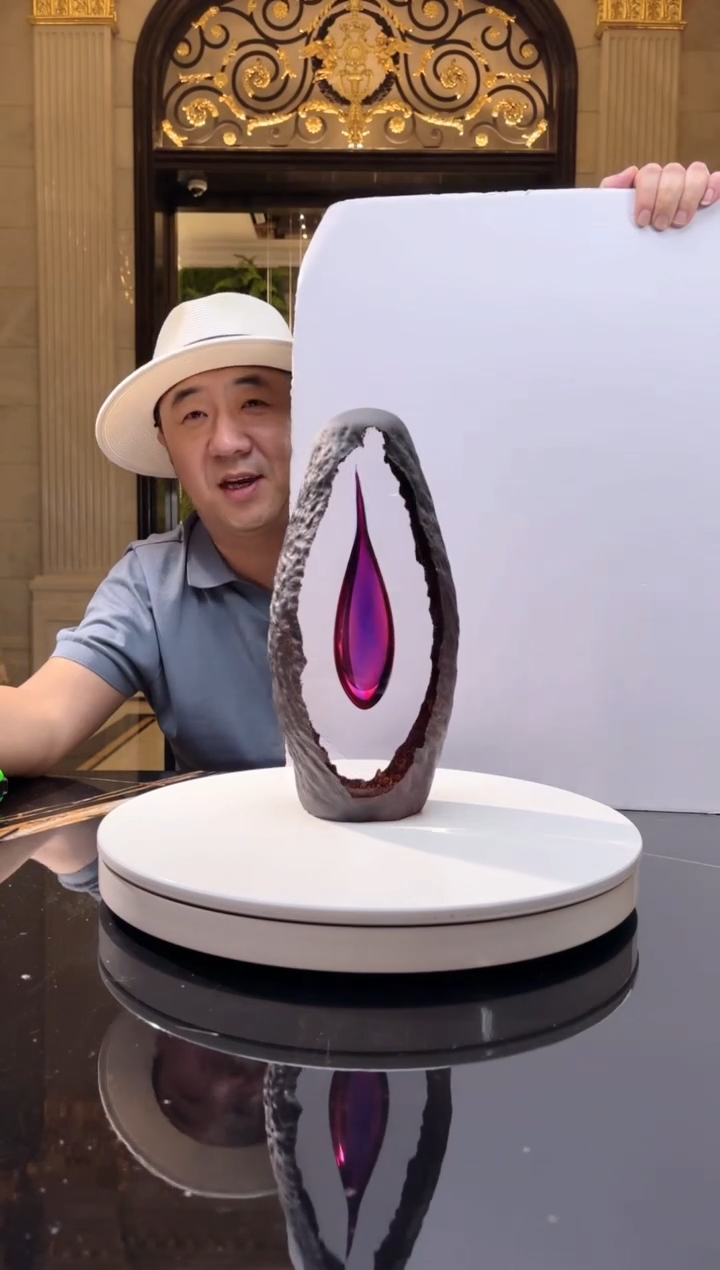 摆件AJ06527水晶琉璃摆件大号