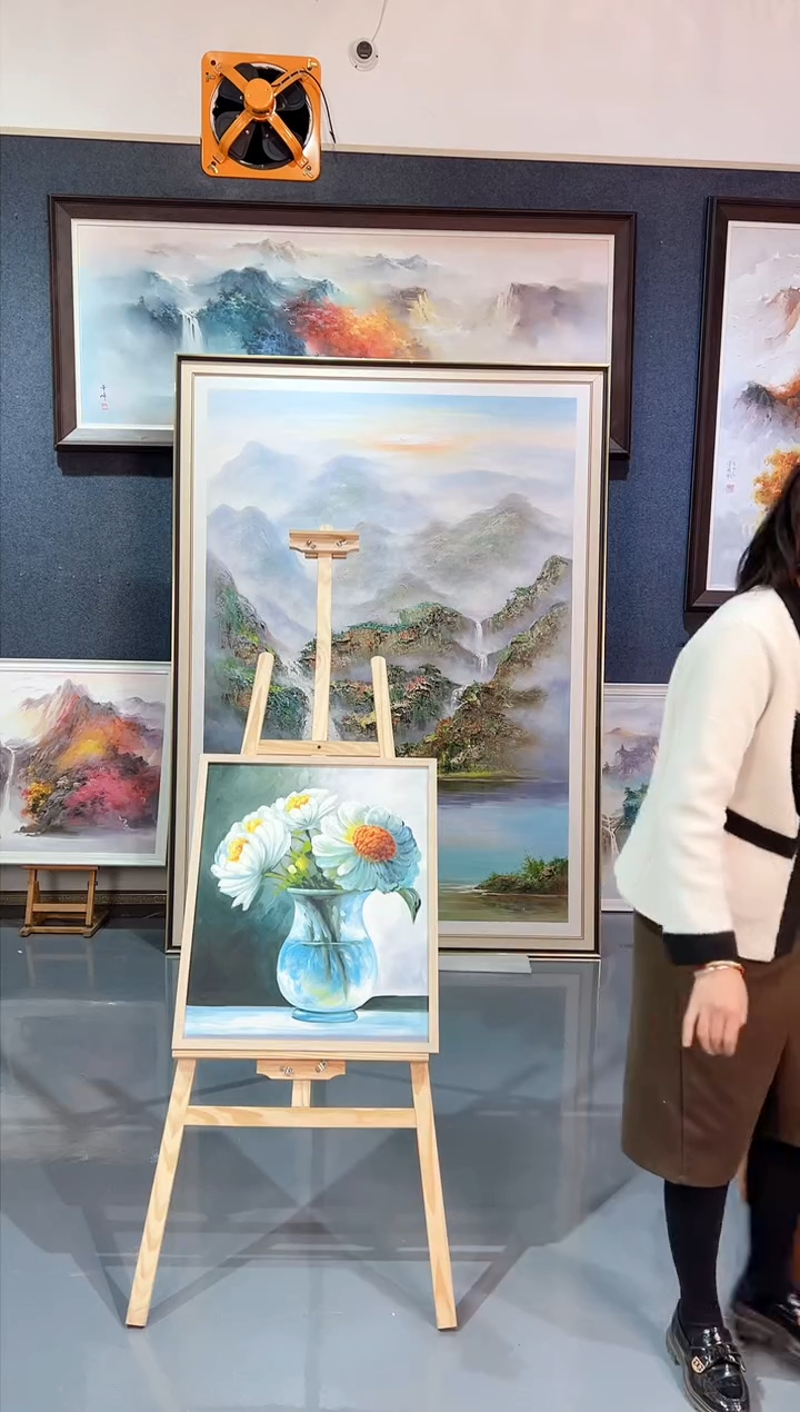 【闪购商品】油画105号 50*60 花卉-手绘油画