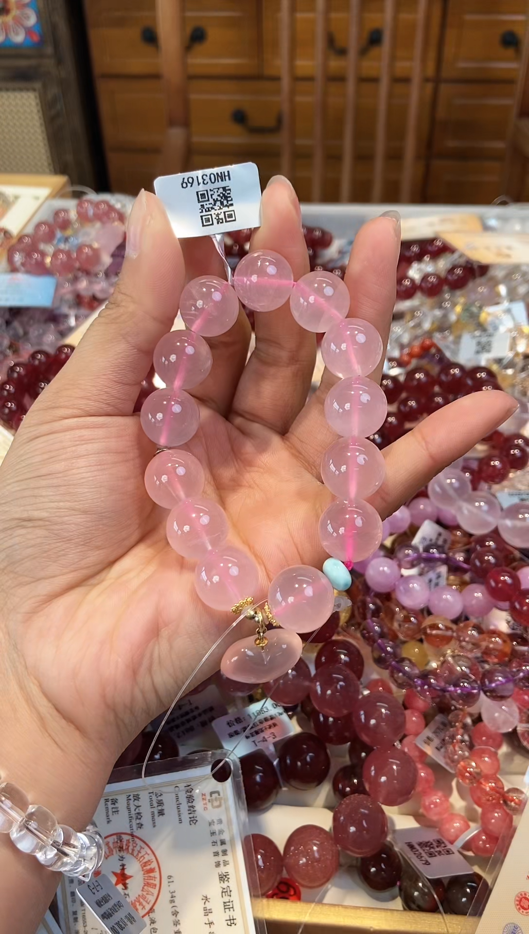 【闪购商品】水晶手串未镶嵌手串