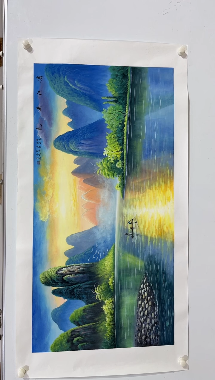 国画商老师国画作品2