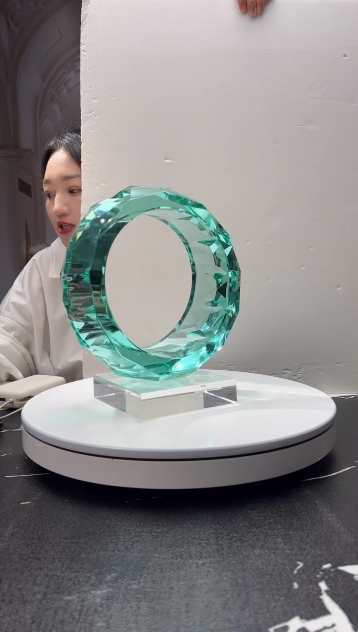 茶宠光影之环 闭口 湖水绿