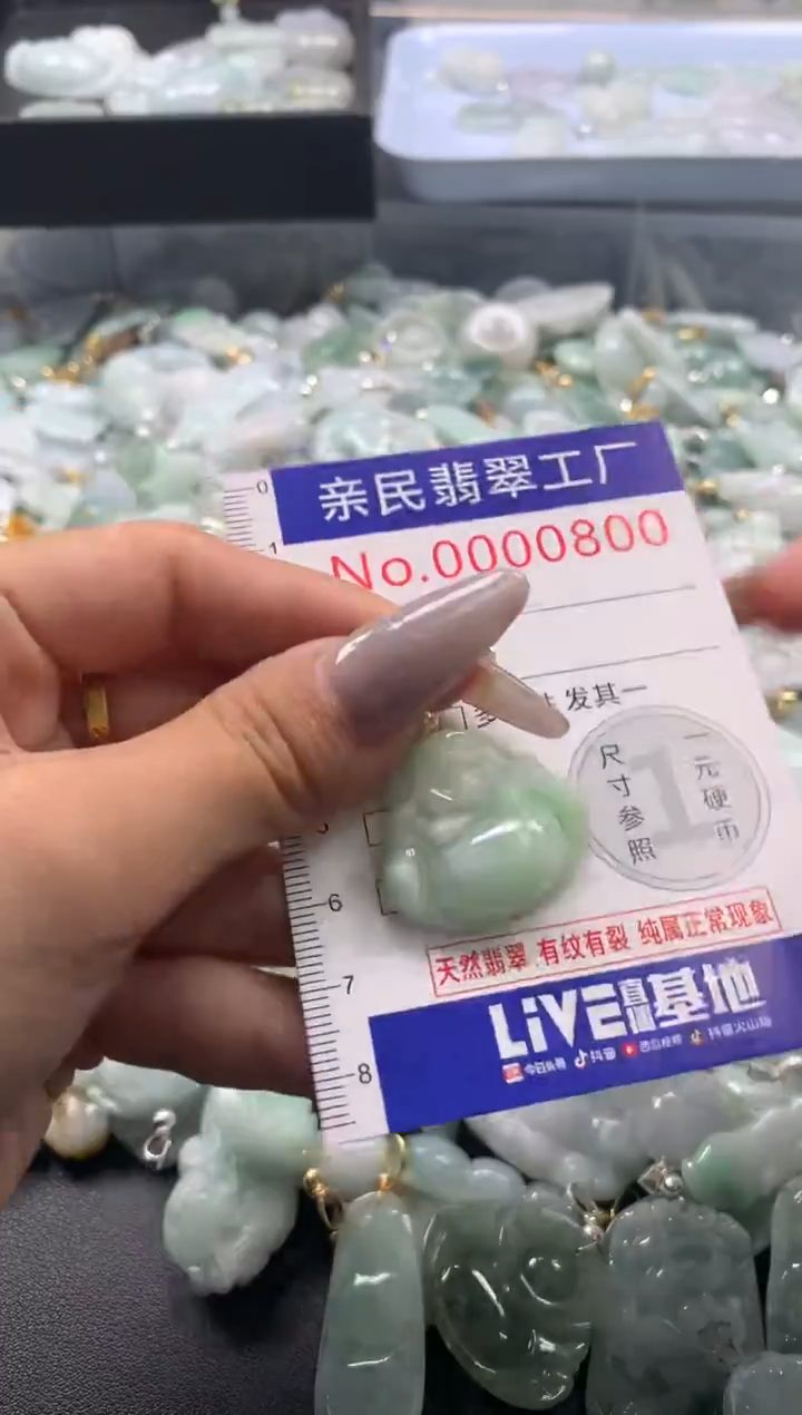 颈饰未镶嵌翡翠800