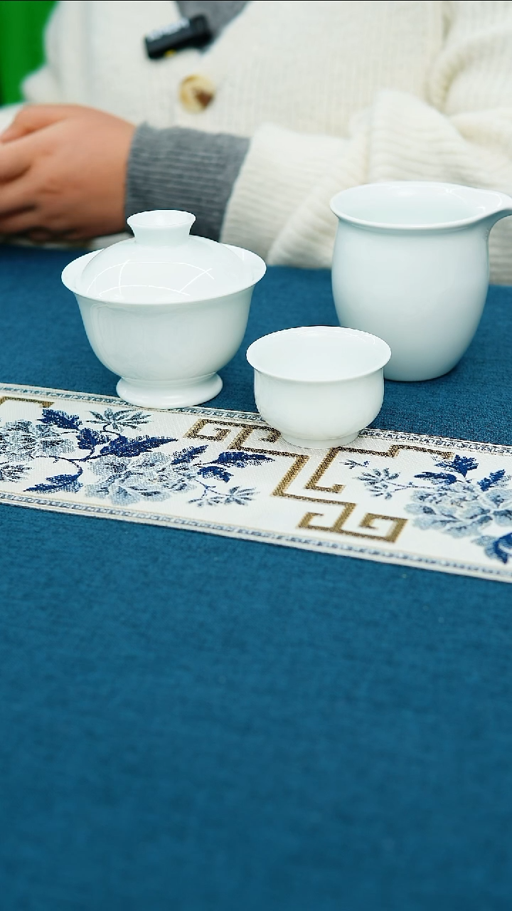 【闪购商品】高足盖碗150 炉式杯 公道杯（白瓷）