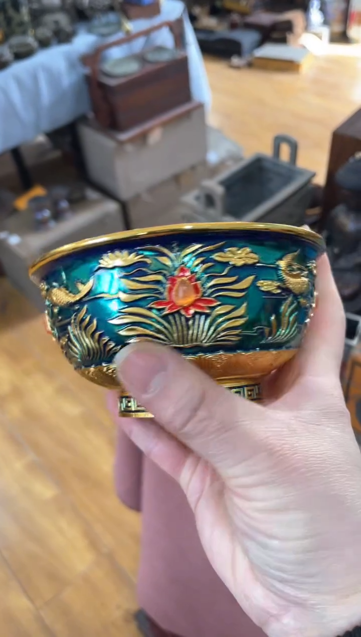 【闪购商品】1宫廷影视老旧工艺摆件