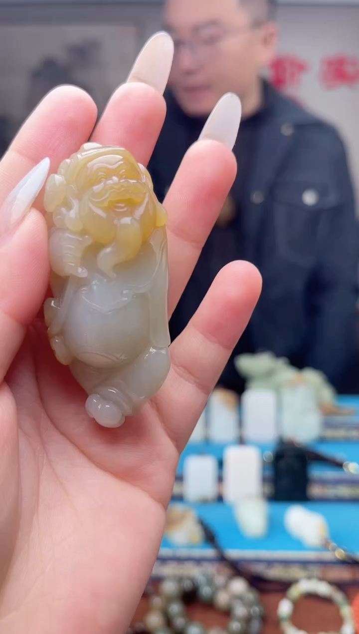 【闪购商品】和田玉挂件未镶嵌1