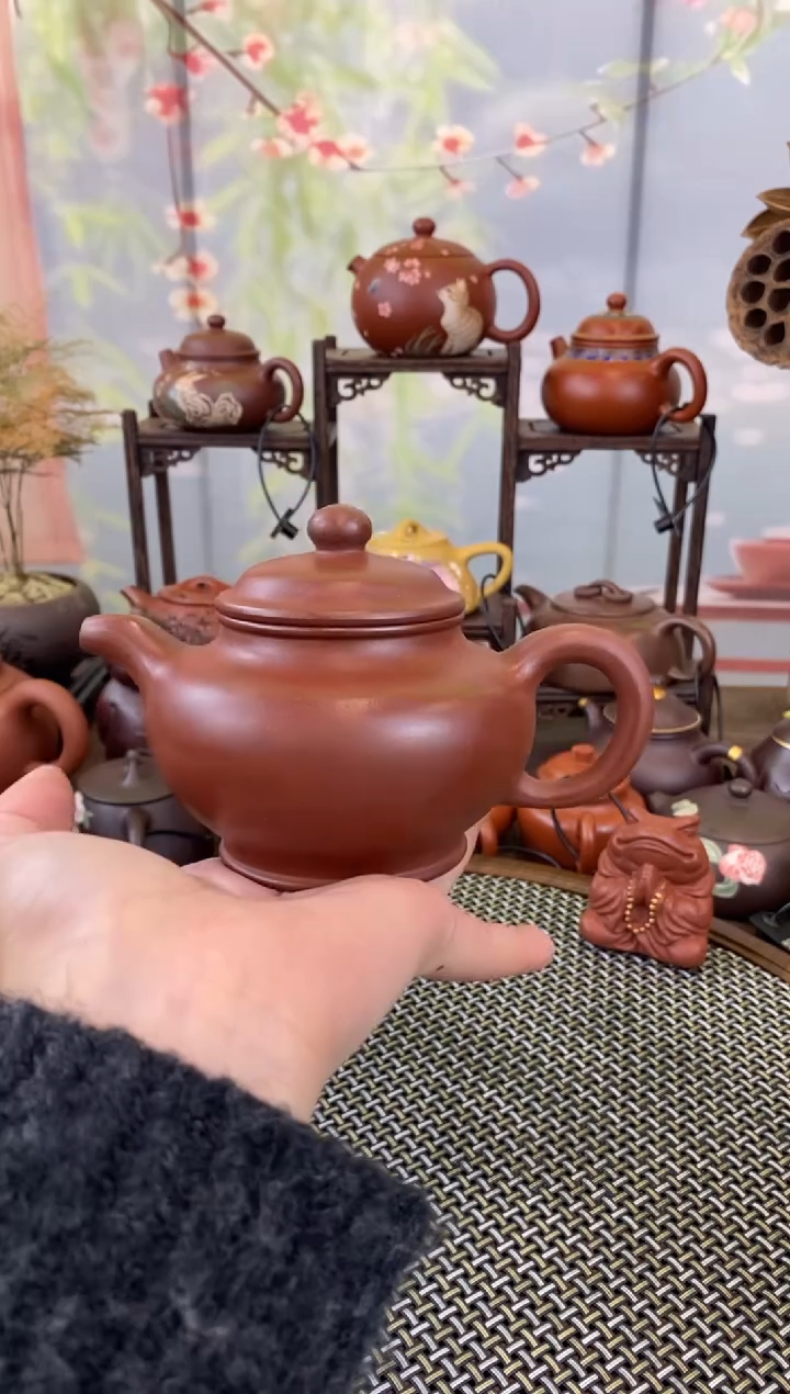 茶壶紫砂龙血砂掇只