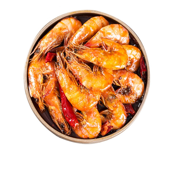 【辣炒红虾】300g/罐开罐即食零食