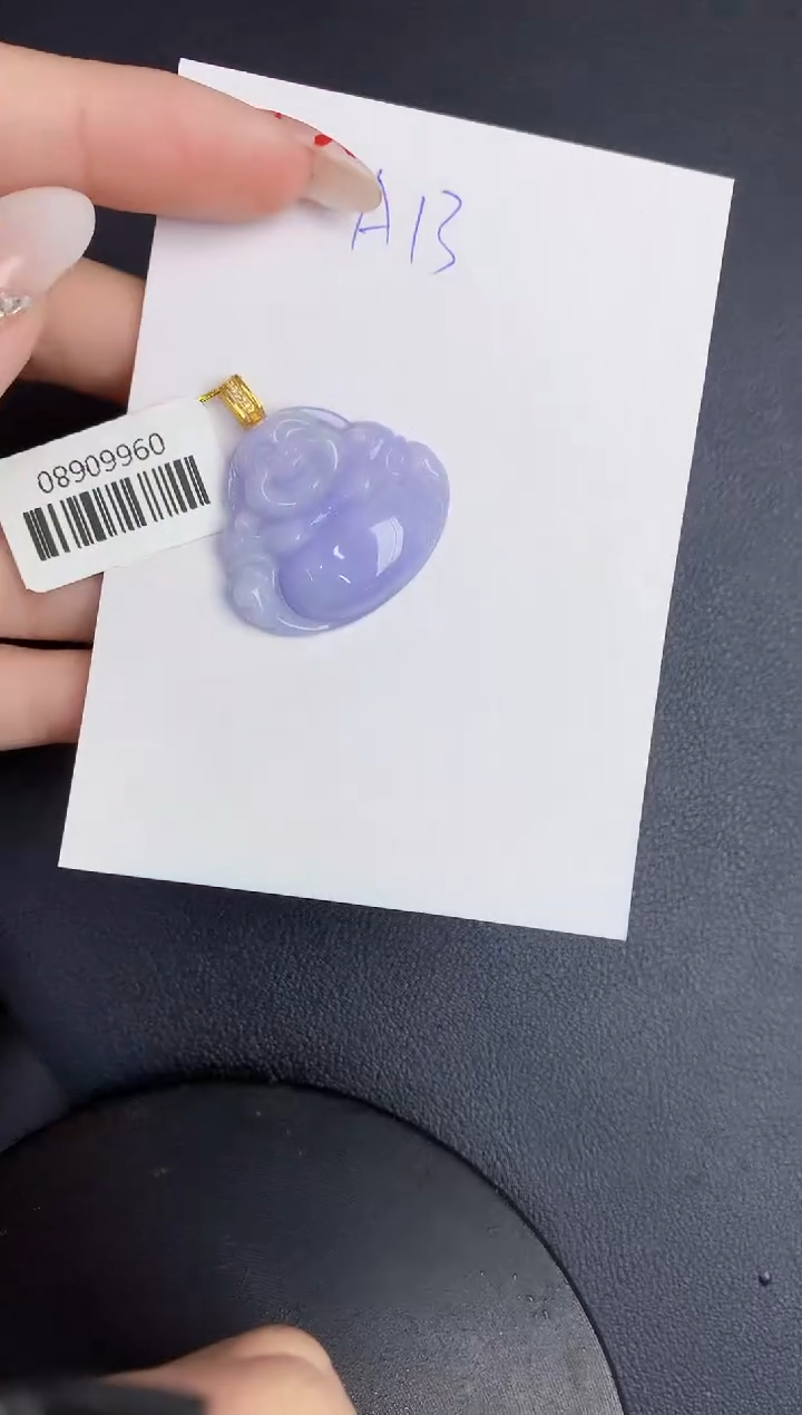 【闪购商品】翡翠颈饰18K金镶嵌0000000000