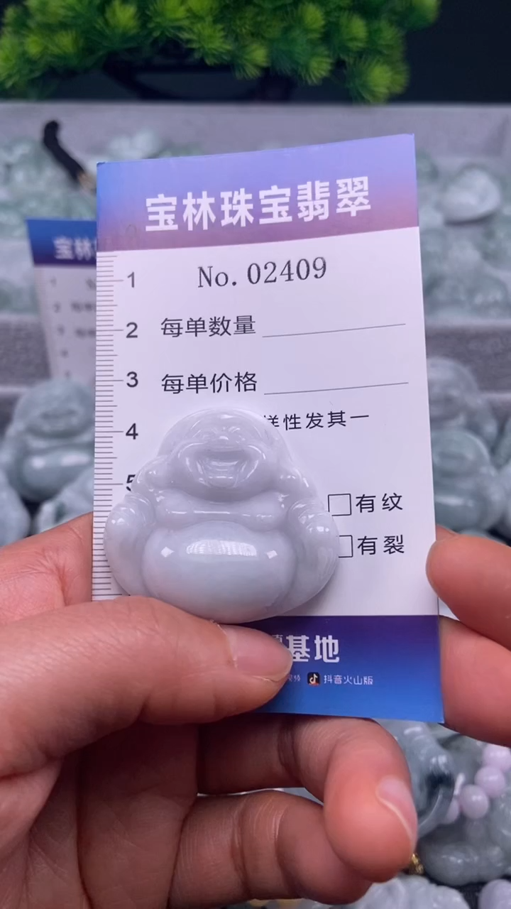 颈饰未镶嵌翡翠天然缅甸翡翠2409