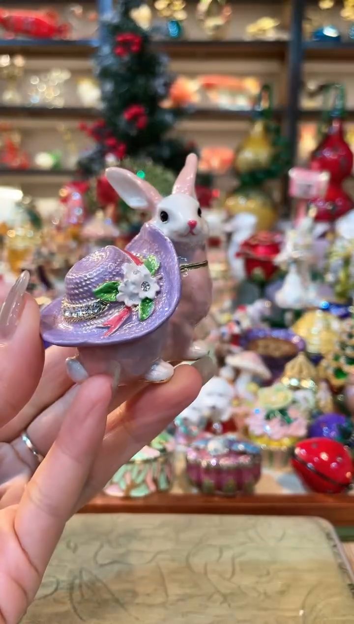 【闪购商品】 珐琅彩精致首饰盒