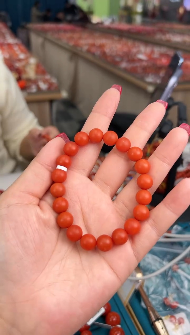 【闪购商品】南红玛瑙珠串未镶嵌多样发其一/9/92200086
