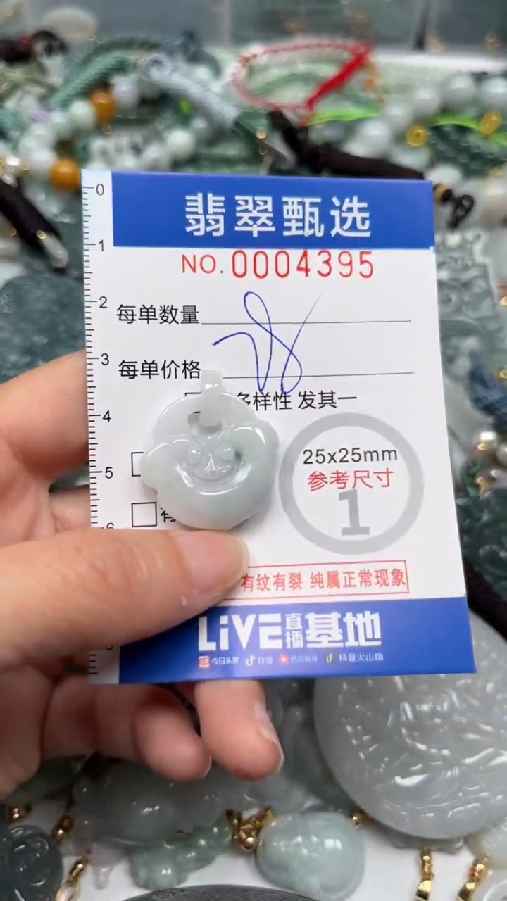 【闪购商品】翡翠颈饰未镶嵌00..4395