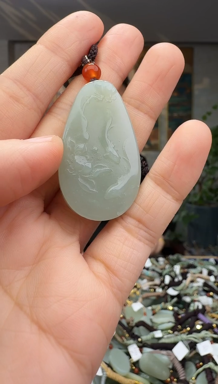 未镶嵌和田玉挂件拍一发一