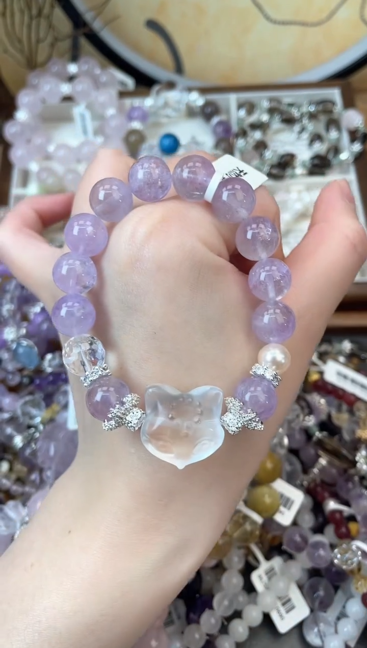 【闪购商品】紫晶手链未镶嵌342手串