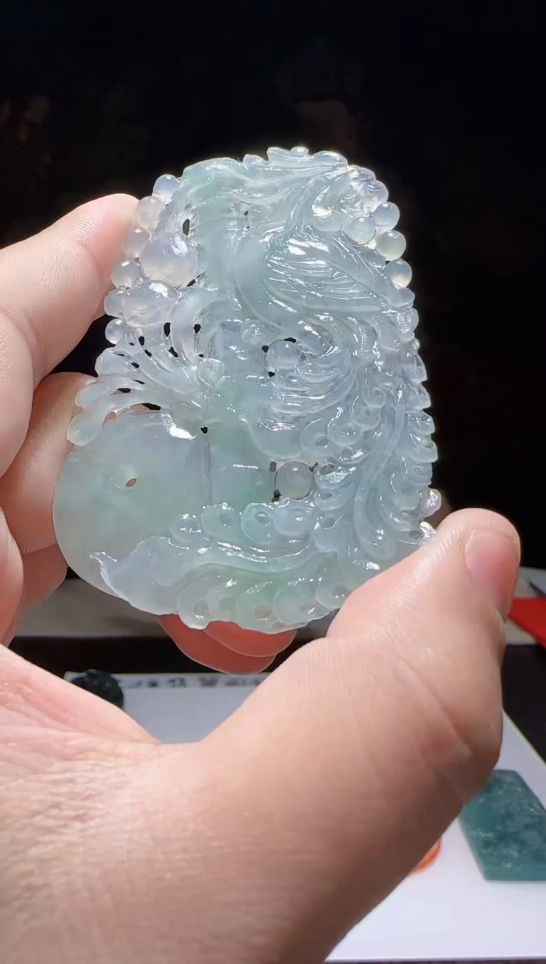 定制翡翠未镶嵌L-@@QJBD429010