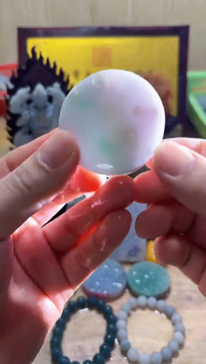 未镶嵌挂件翡翠A货常璀6877