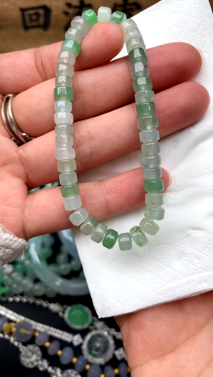 【闪购商品】翡翠手串未镶嵌62-中国好珍宝