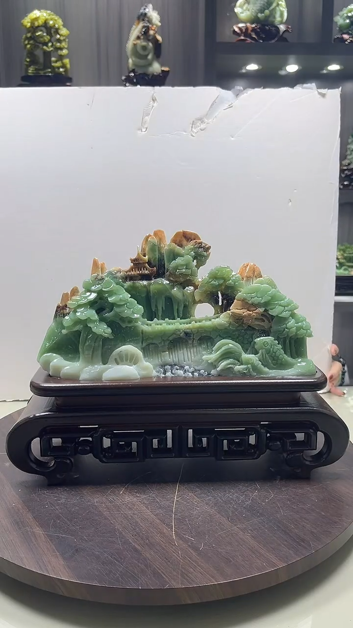 玉※****※山水摆件家居摆件
