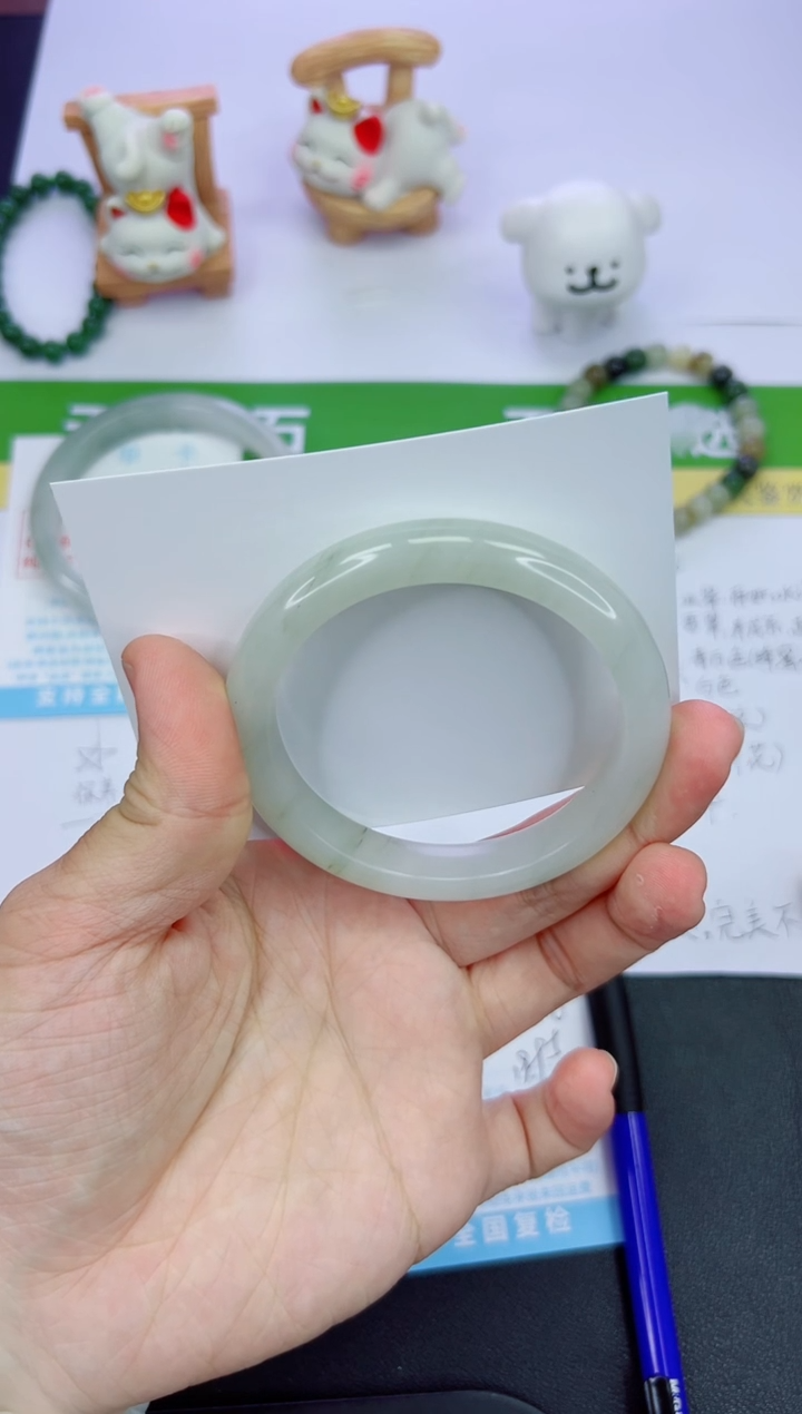 【闪购商品】石英质玉手镯未镶嵌944-55.8