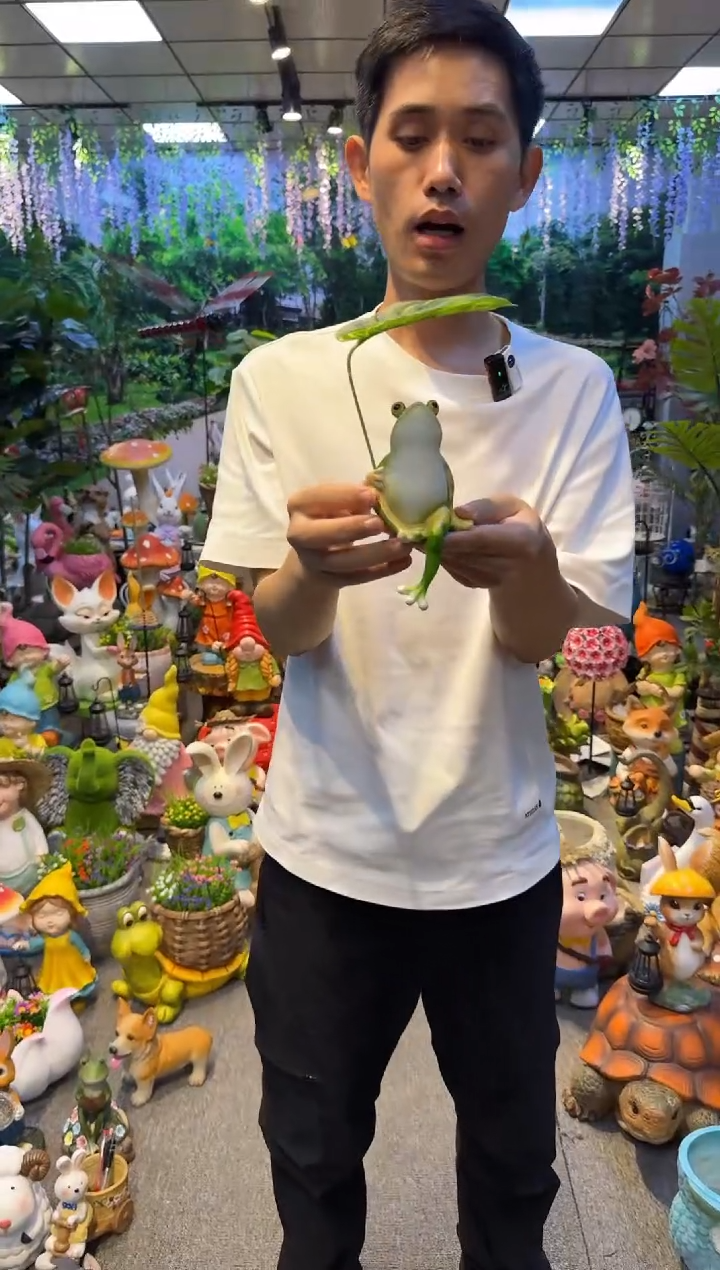 无花朵花园庭院摆件&00&