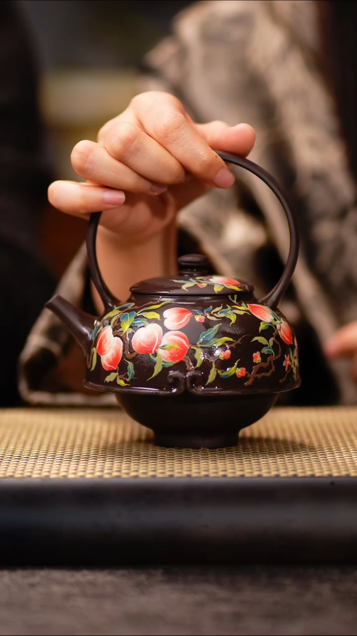  YHY100云雾天青九桃提梁（一壶一杯）