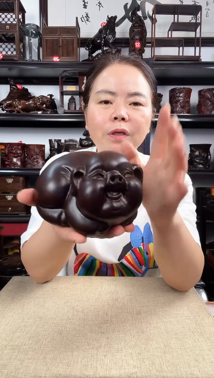 木大猪老李红木工艺品