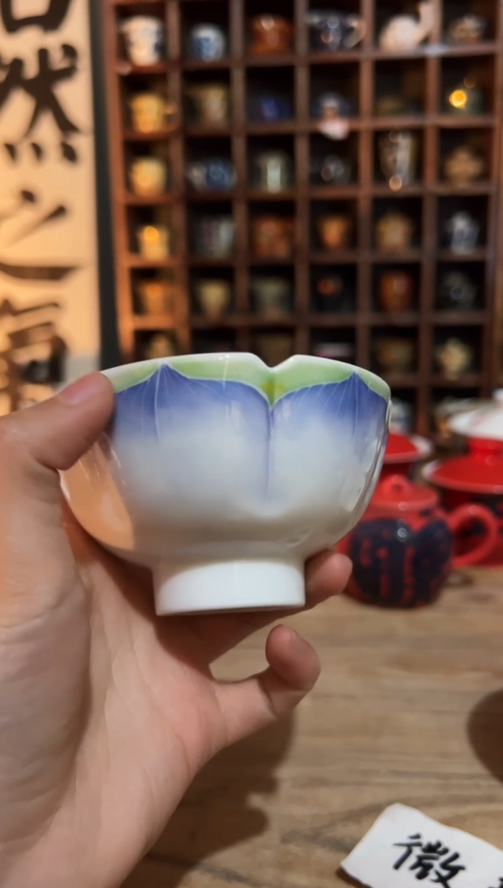 【闪购商品】观云听雨原创手绘茶具