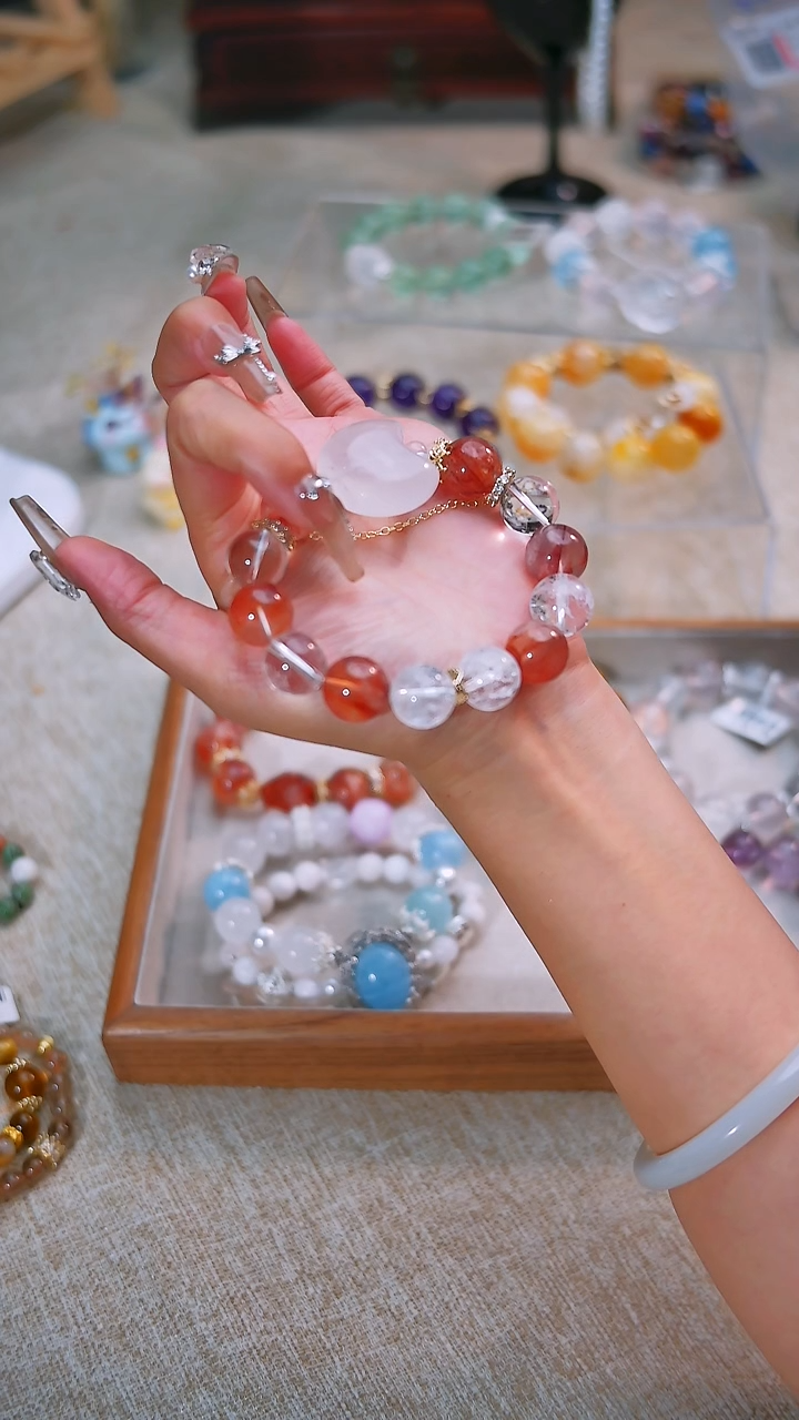 【闪购商品】水晶手链未镶嵌多样性发货颜色微差【要拍两单！！】