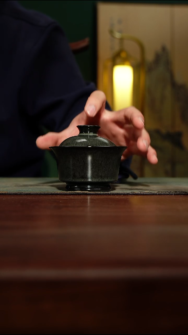 【览古雅韵】二才盖碗