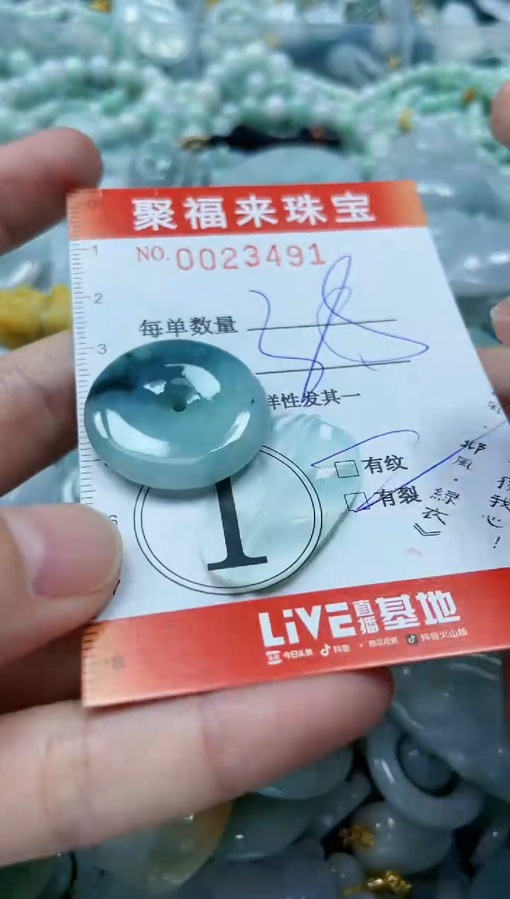 【闪购商品】翡翠颈饰未镶嵌闪购0023491