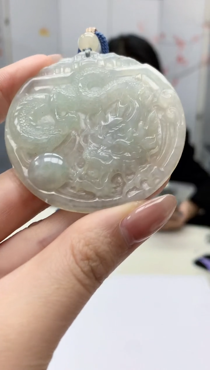 【闪购商品】定制翡翠未镶嵌3123jw-毛货挂件102