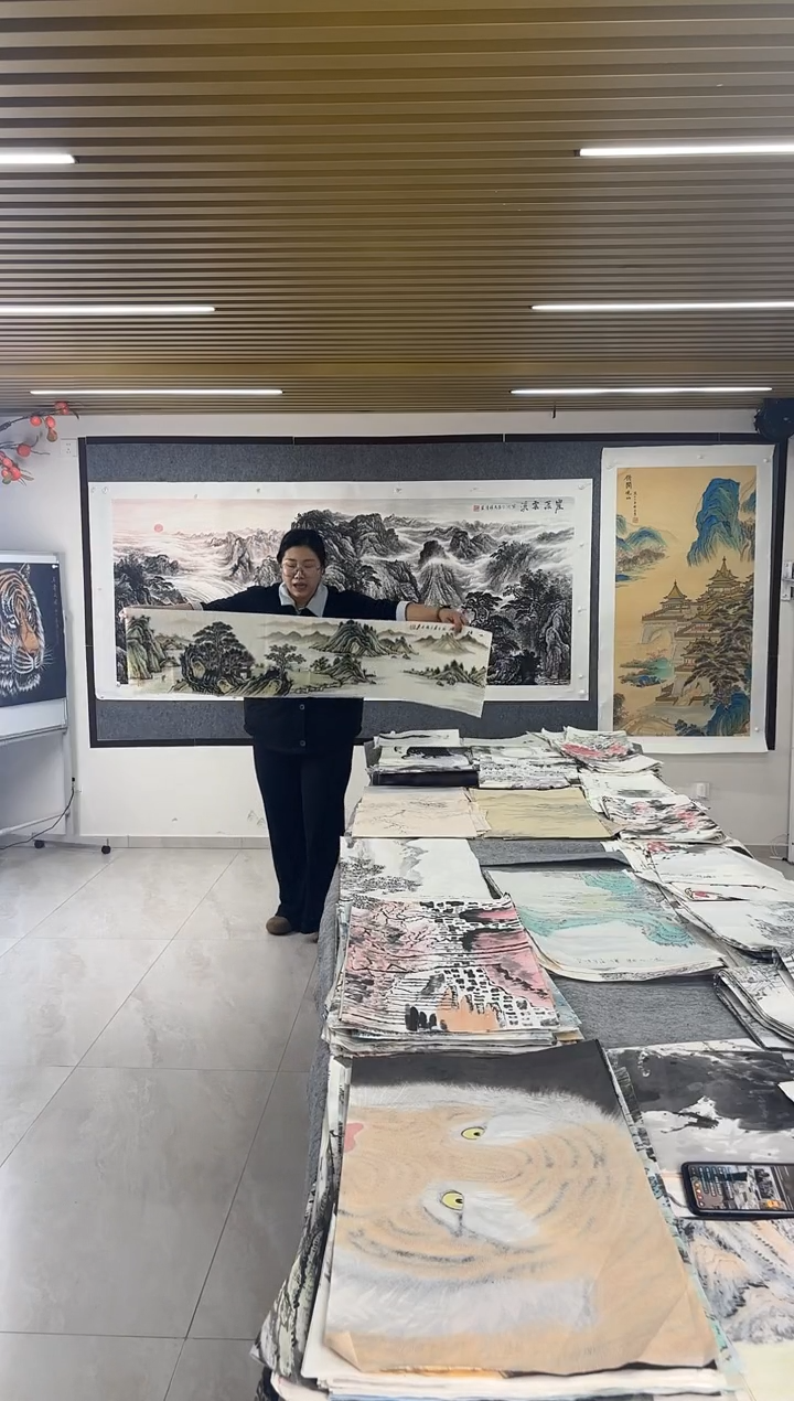 国画丹青专属福利-条幅罗安