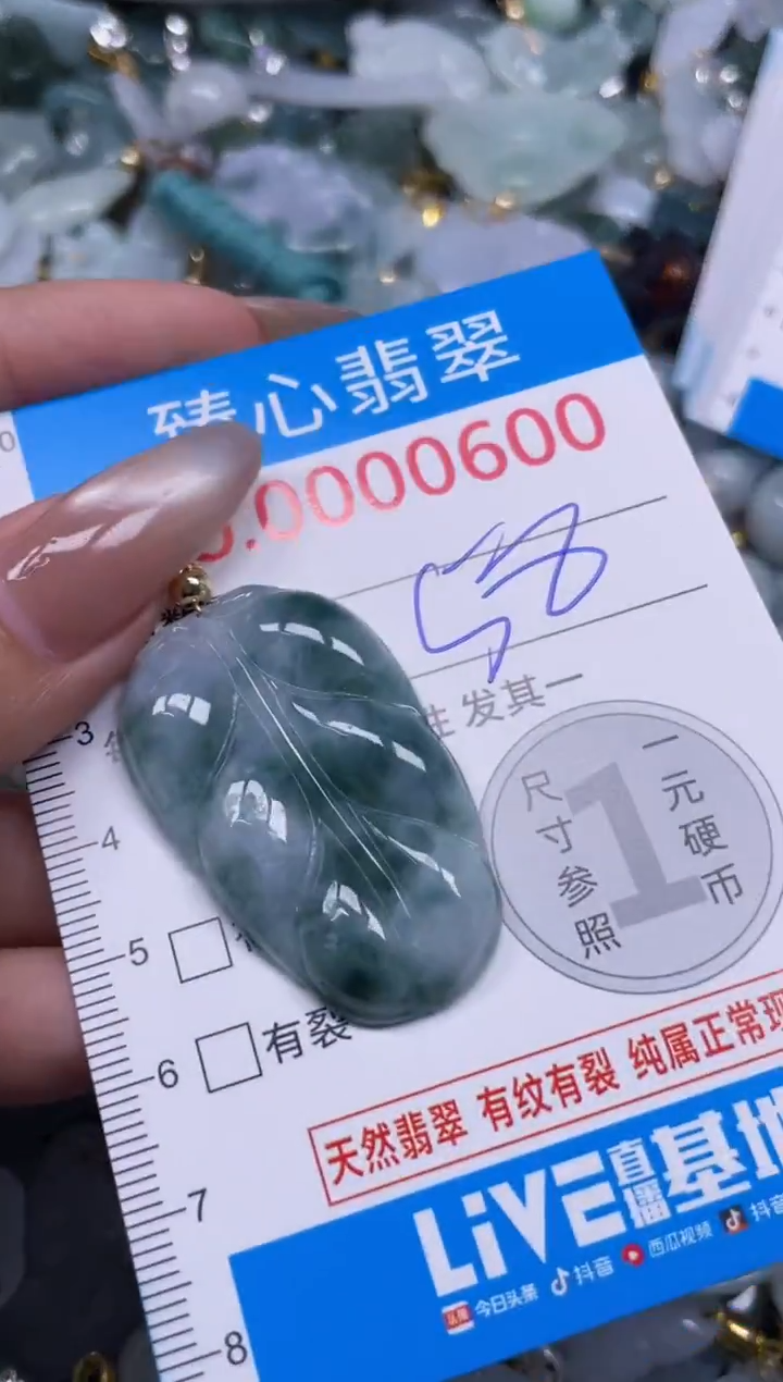 颈饰未镶嵌翡翠600