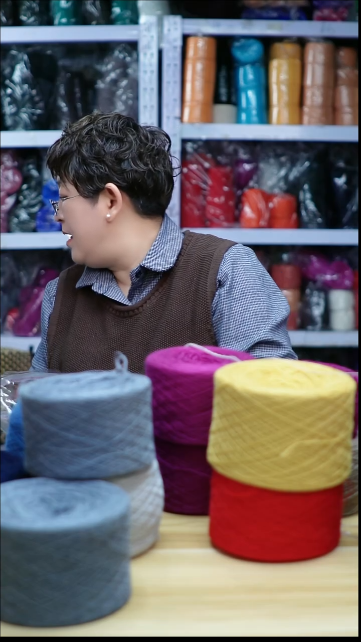 羊毛欢姐手编线B292