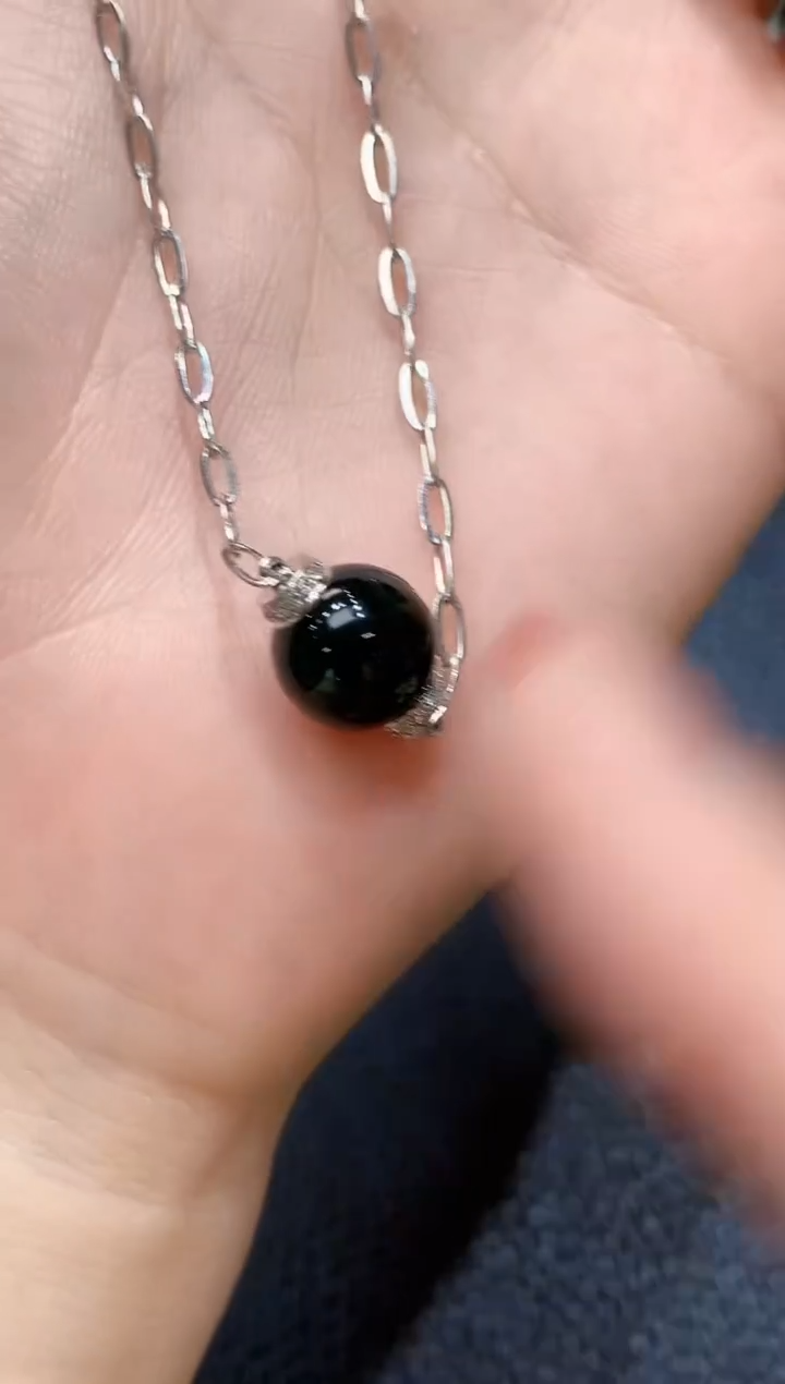 套链18K金镶嵌翡翠D14