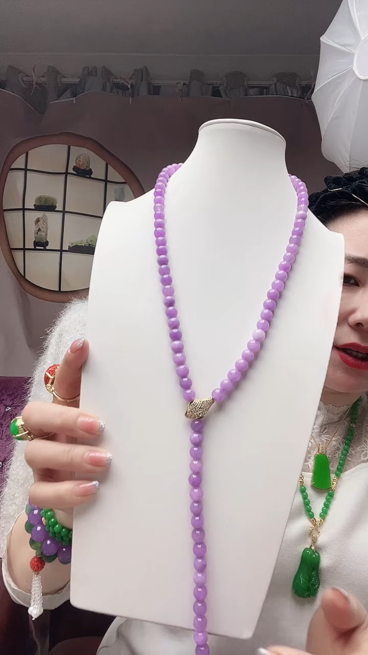 【闪购商品】翡翠颈饰14K金镶嵌X53号