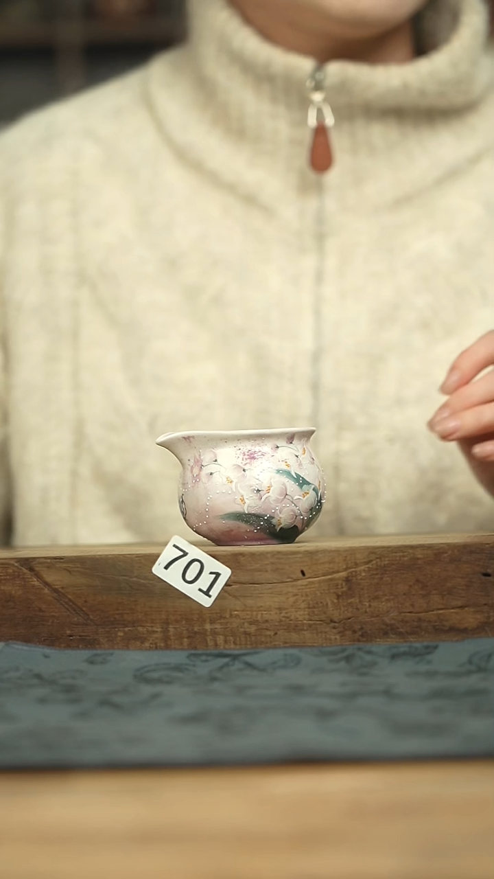 设计师手作款！！十七设计师公道杯